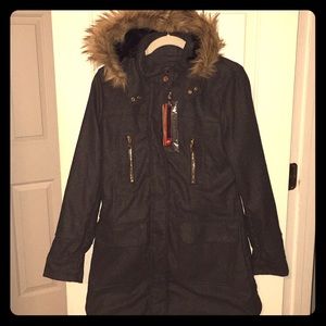 Brand new dark gray winter jacket